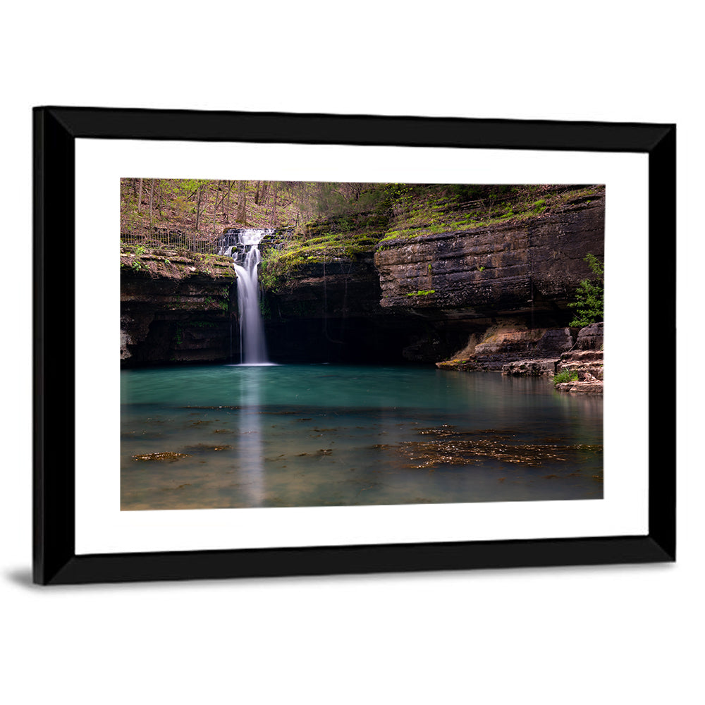 Mossy Cove Waterfall Wall Art