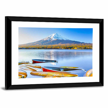 Fuji Mountain Near Kawaguchiko Lake Wall Art