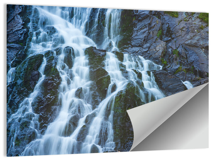 Balea Cascada Waterfall Wall Art as a poster print