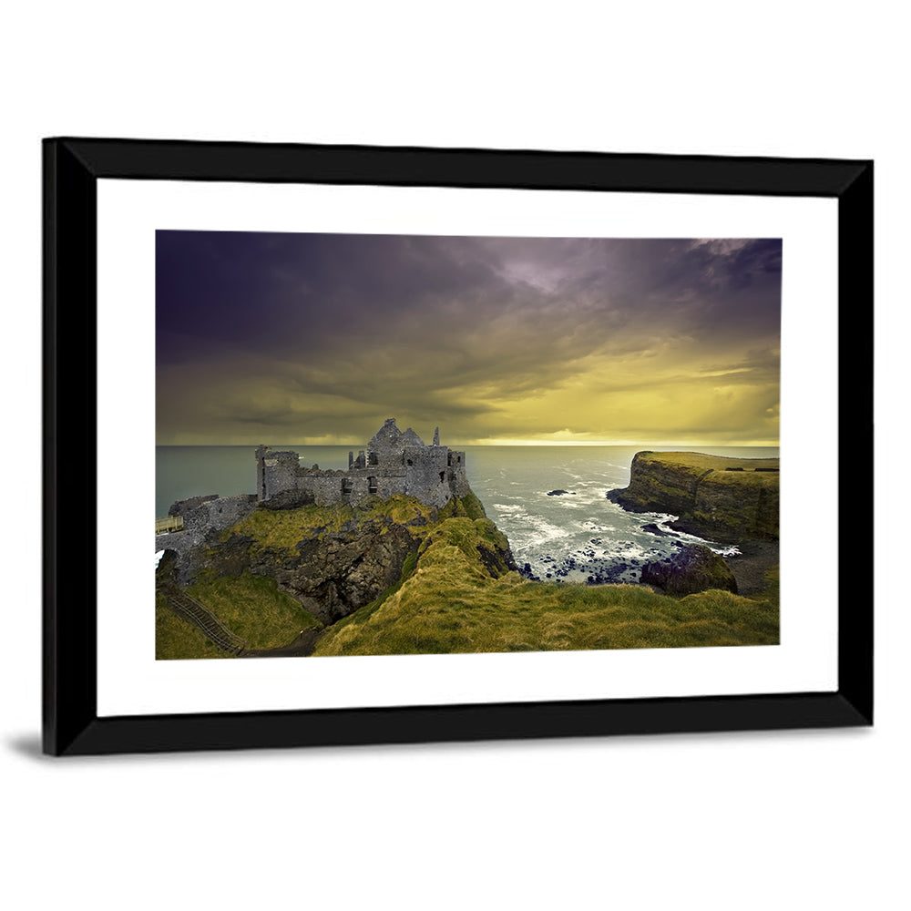 Dunluce Castle Ruins Wall Art