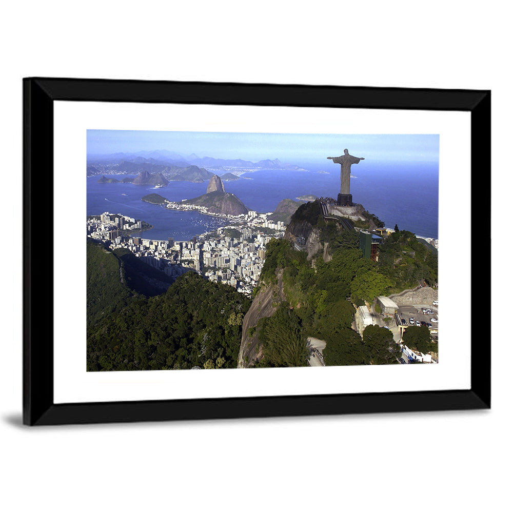 Christ the Redeemer Over Rio De Janeiro Wall Art