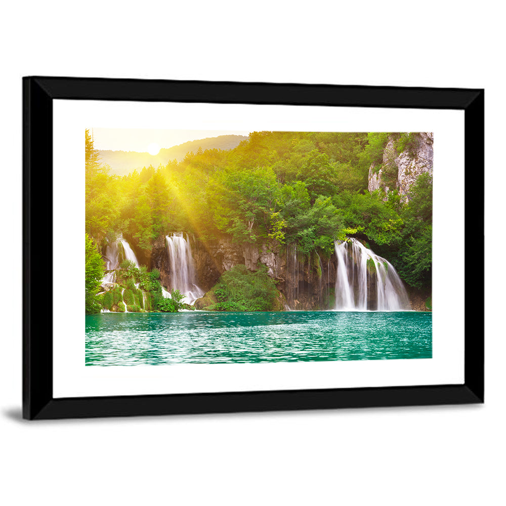 Plitvice Waterfalls Wall Art