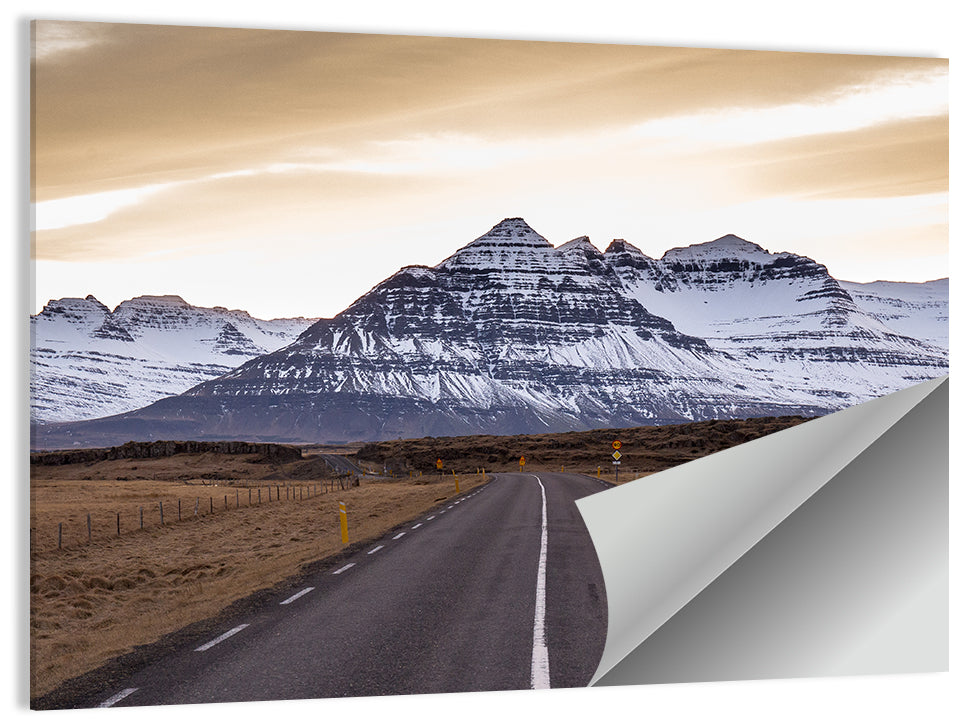 East Fjords Landscape Wall Art