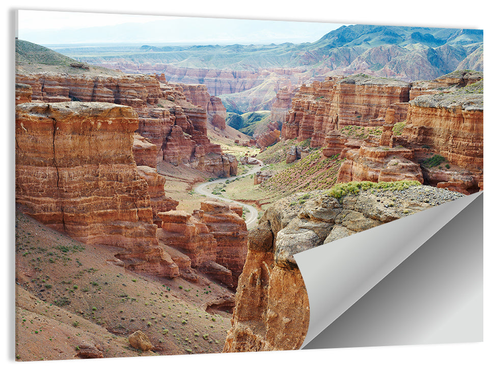 Charyn Canyon Vista Wall Art