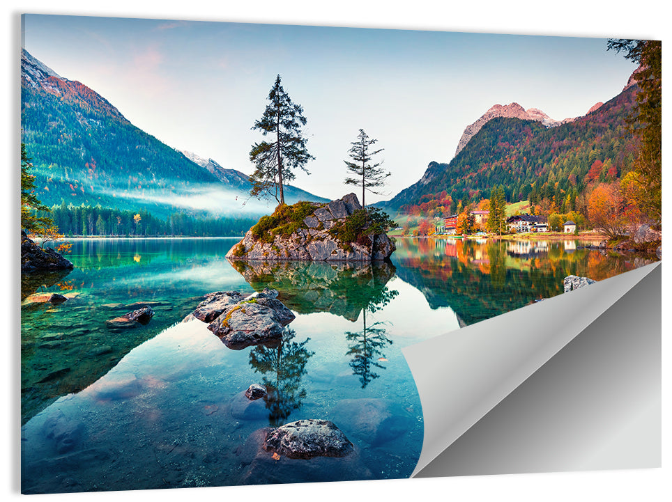 Hintersee Lake Wall Art
