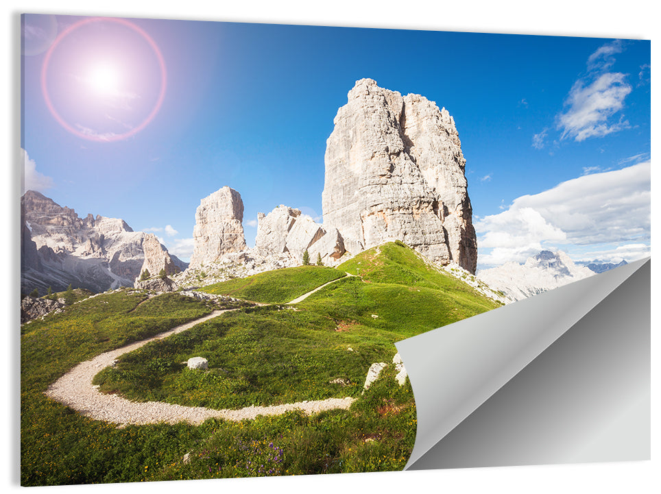 Cinque Torri Trail Wall Art