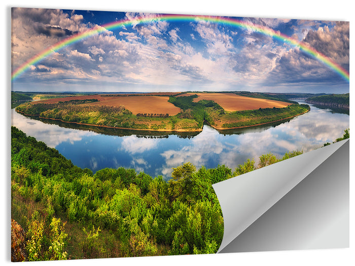 Dnister River Wall Art as a poster print