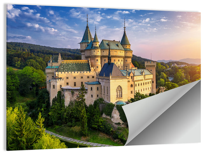 Bojnice Medieval Castle Wall Art as a poster print