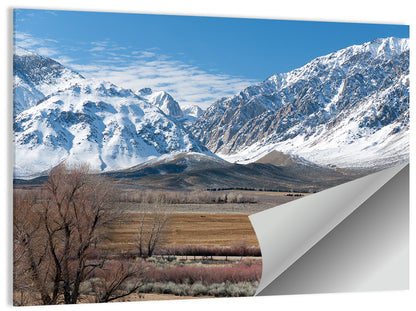 Eastern Sierra Nevada Mountains Wall Art