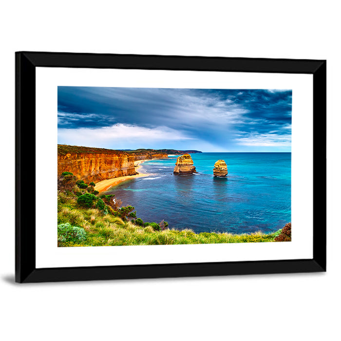 Twelve Apostles at Port Campbell Wall Art as a framed print