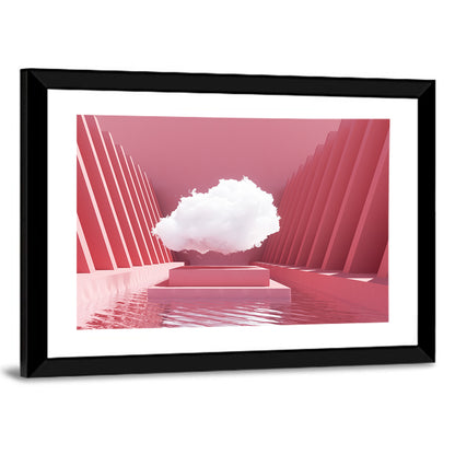 Cloud In Pool Wall Art