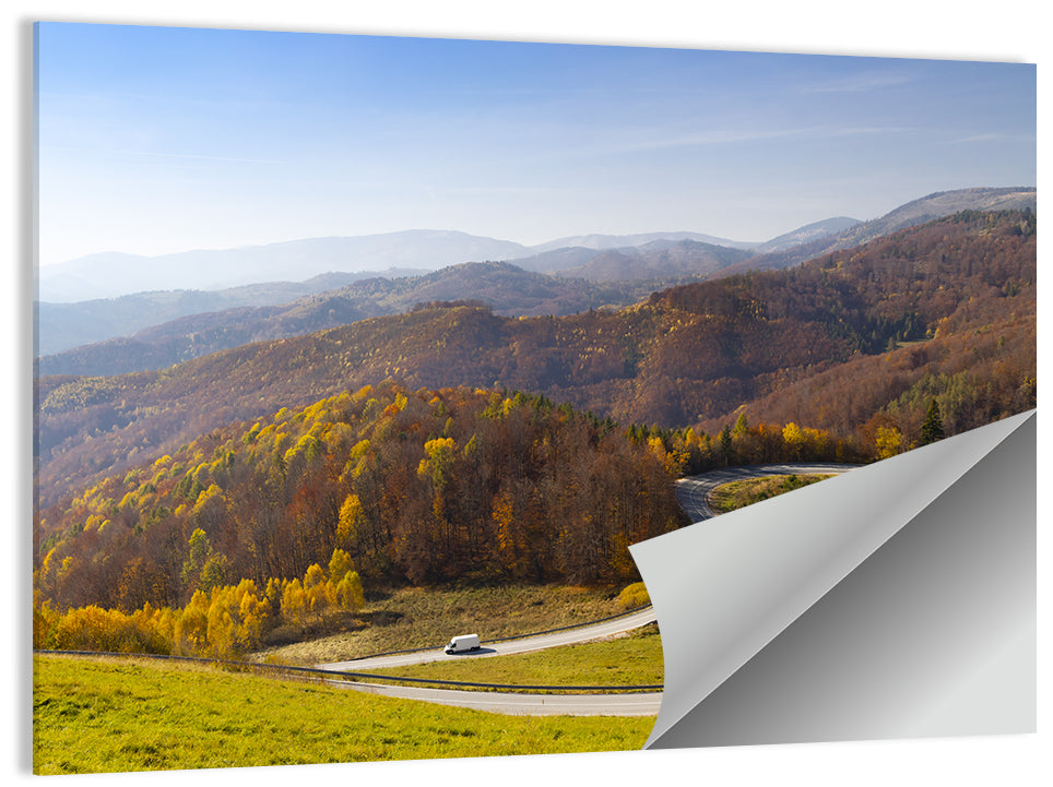 Slovensky Raj Winding Road Wall Art