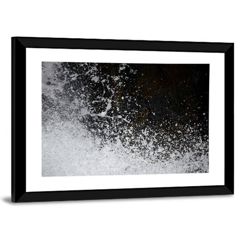 High-speed Water Splash Wall Art