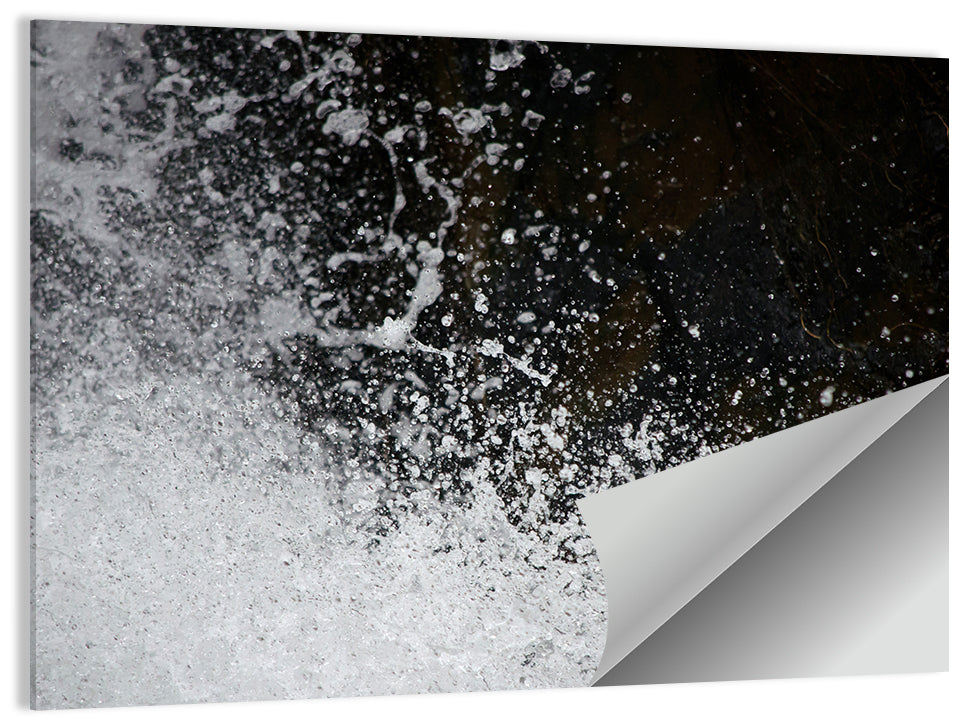High-speed Water Splash Wall Art