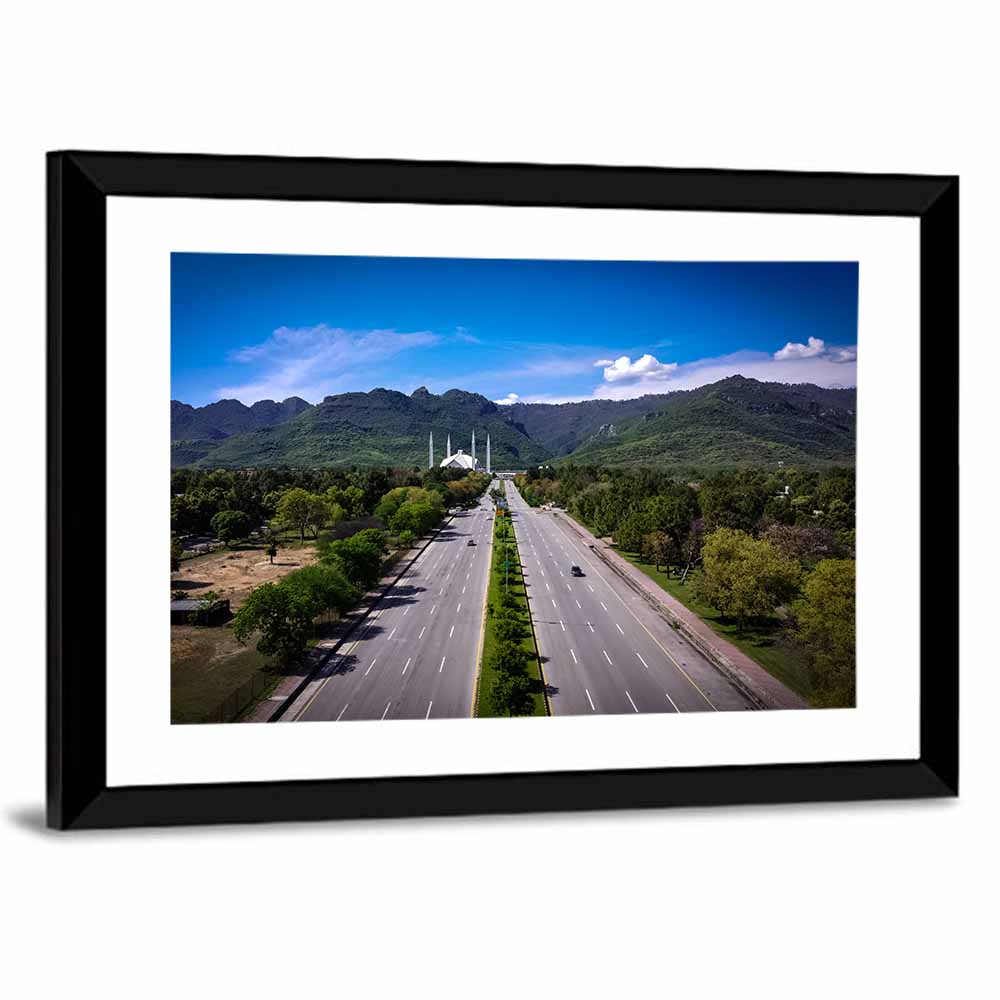 Faisal Mosque Islamabad Wall Art