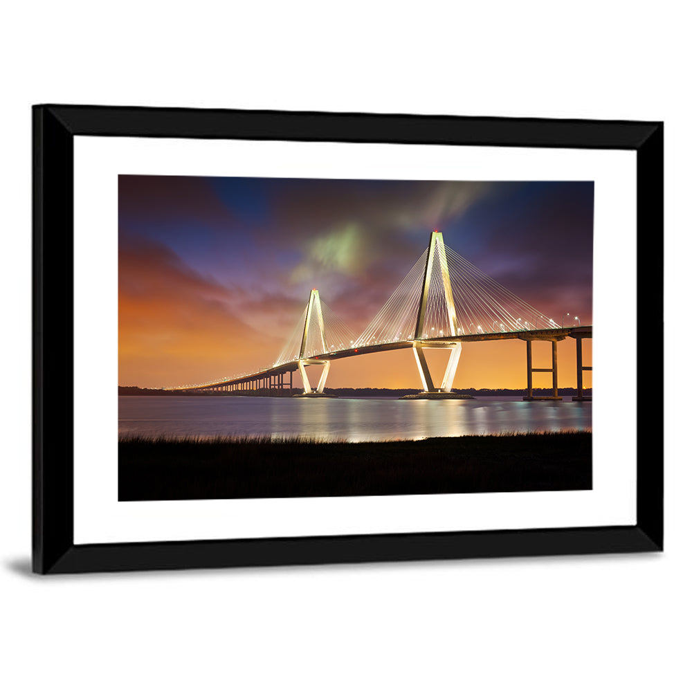 Arthur Ravenel Jr. Bridge at Dusk Wall Art