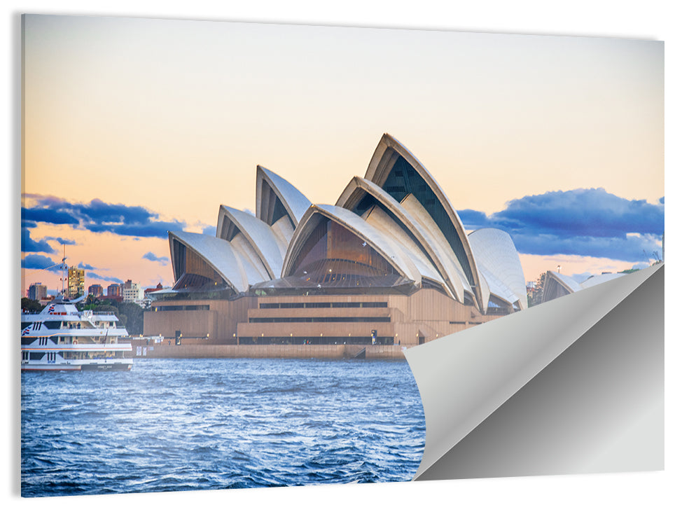 Sydney Opera House at Dusk Wall Art