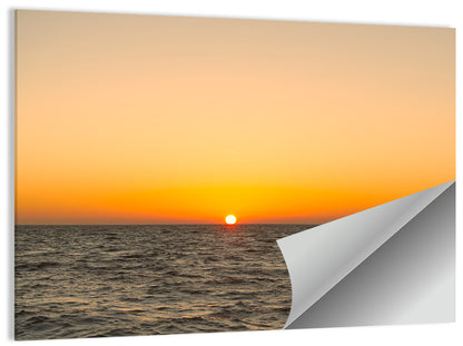 Lake Ijssel Sunset Wall Art