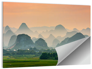 Karst Mountains Wall Art