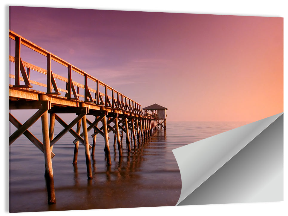 Gulf of Mexico Pier Wall Art