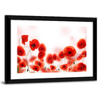 Red Poppy Field Wall Art