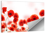 Red Poppy Field Wall Art