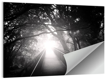 Forest Bridge Wall Art