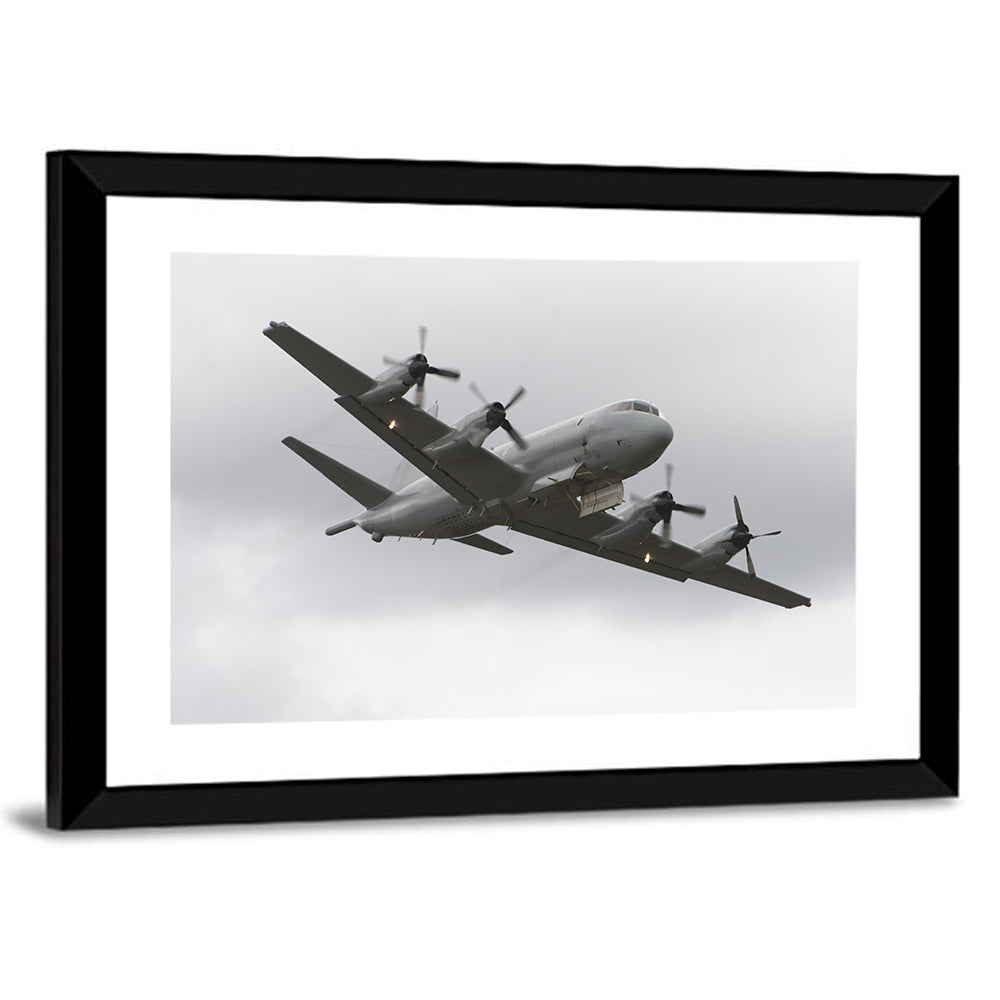 Four-engine Maritime Surveillance Aircraft Wall Art