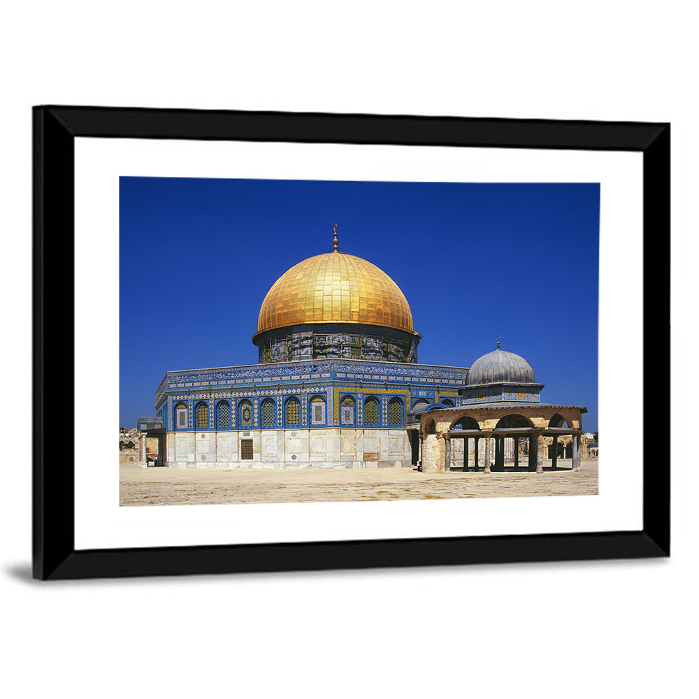 Golden Dome of the Rock, Jerusalem Wall Art