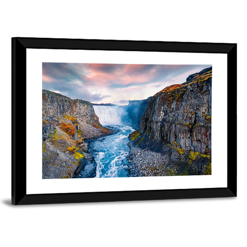 Dettifoss Waterfall Wall Art