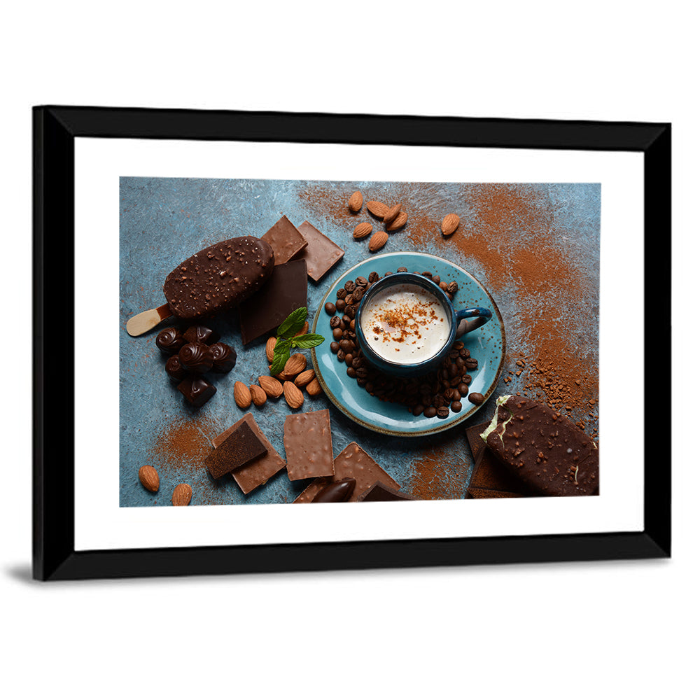 Coffee and Ice Cream Still Life Wall Art