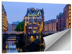 Wasserschloss Blue Hour Reflections Wall Art
