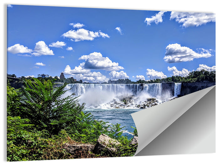 Niagara Falls Horseshoe Cascade Vista Wall Art as a poster print
