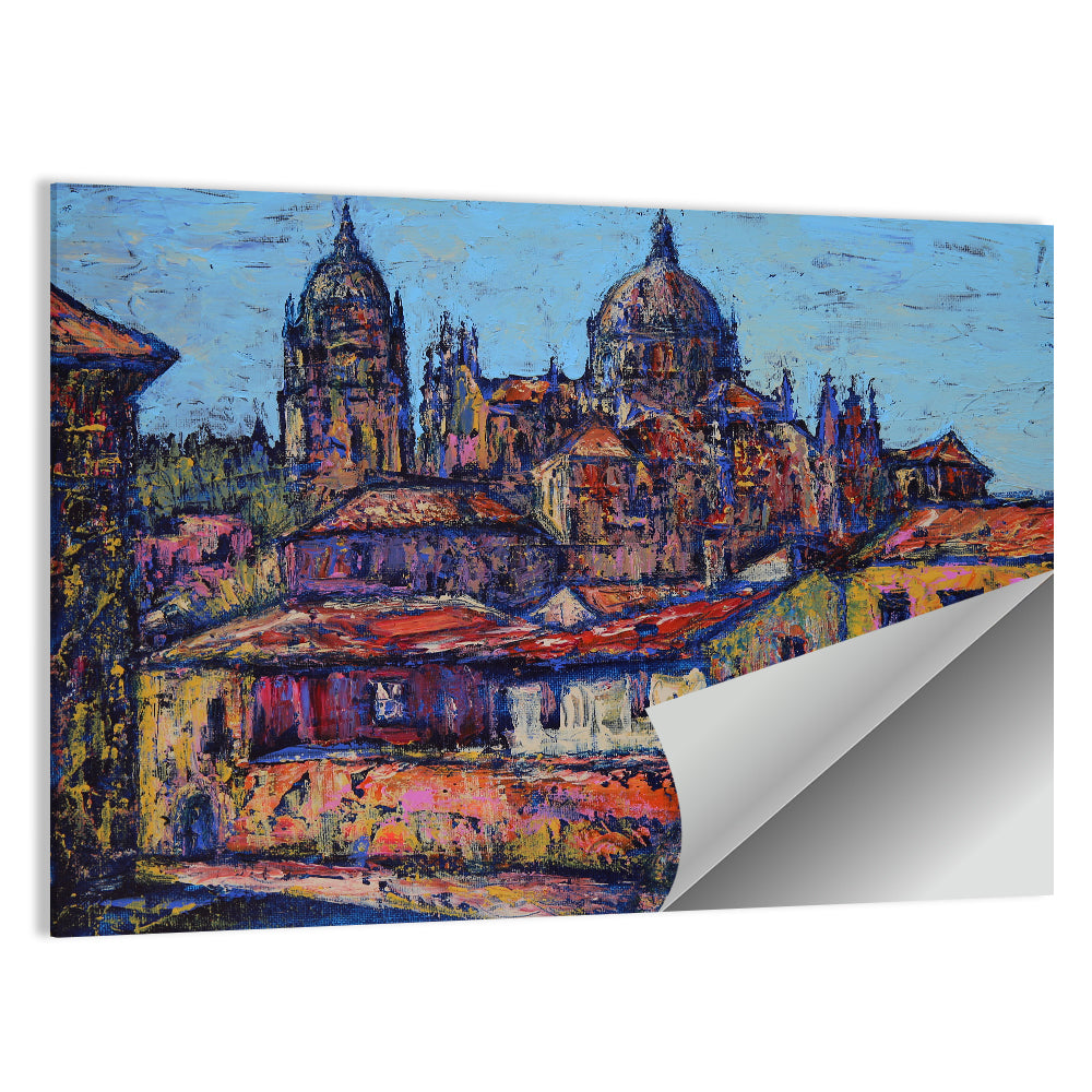 Salamanca Cathedral Rooftops Wall Art