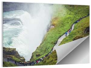 Gullfoss Waterfall Wall Art
