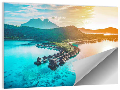 Island Tourist Destination Wall Art