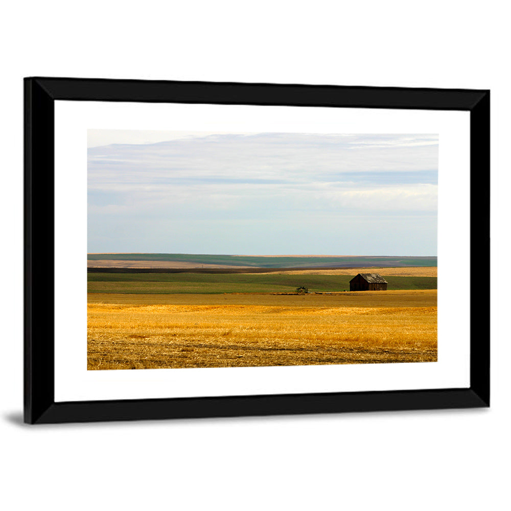 Lone Barn, Montana Farmland Wall Art