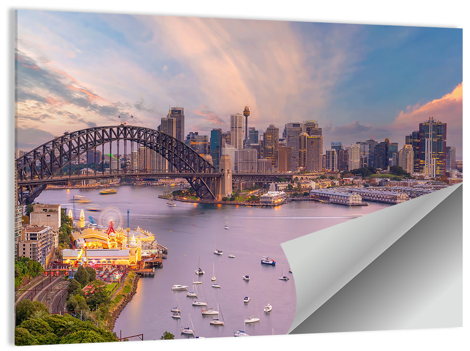 Sydney Cityscape Wall Art