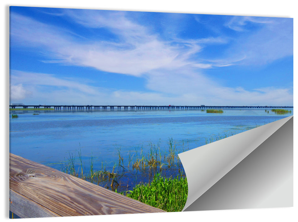 Meaher State Park Boardwalk Wall Art