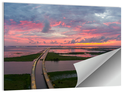 Mobile Bay Bridge Wall Art