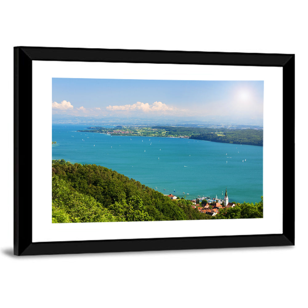 Immenstaad View of Lake Constance Wall Art