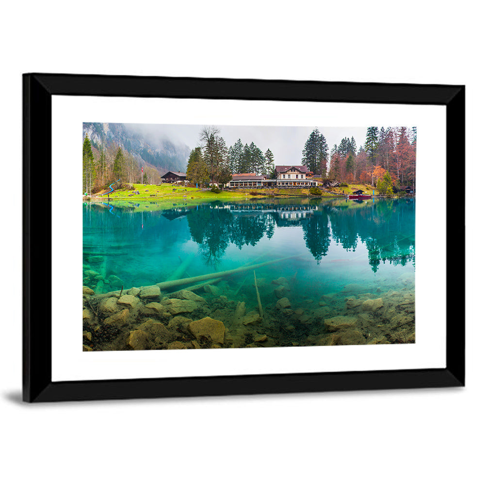Forellenzucht Hotel, Blausee Wall Art