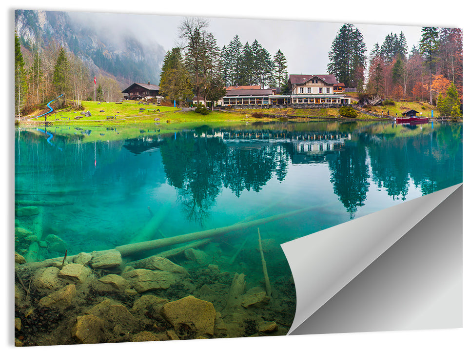 Forellenzucht Hotel, Blausee Wall Art