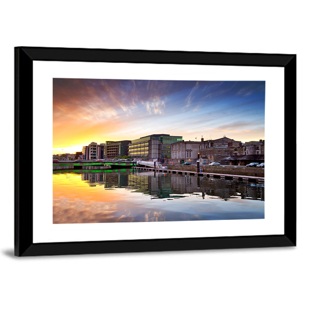 River Liffey at Dusk Wall Art