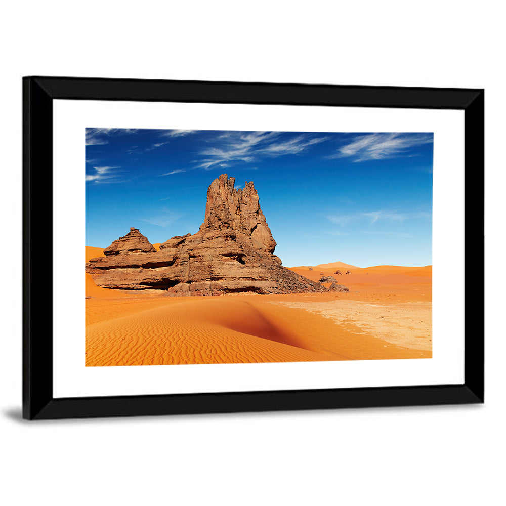Sahara Rock Formation Landscape Wall Art