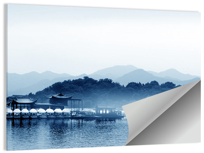 Hangzhou West Lake Wall Art as a poster print