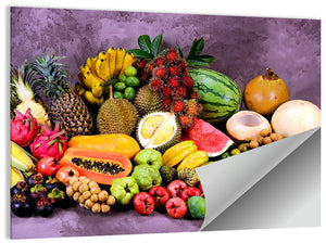 Tropical Fruits Wall Art