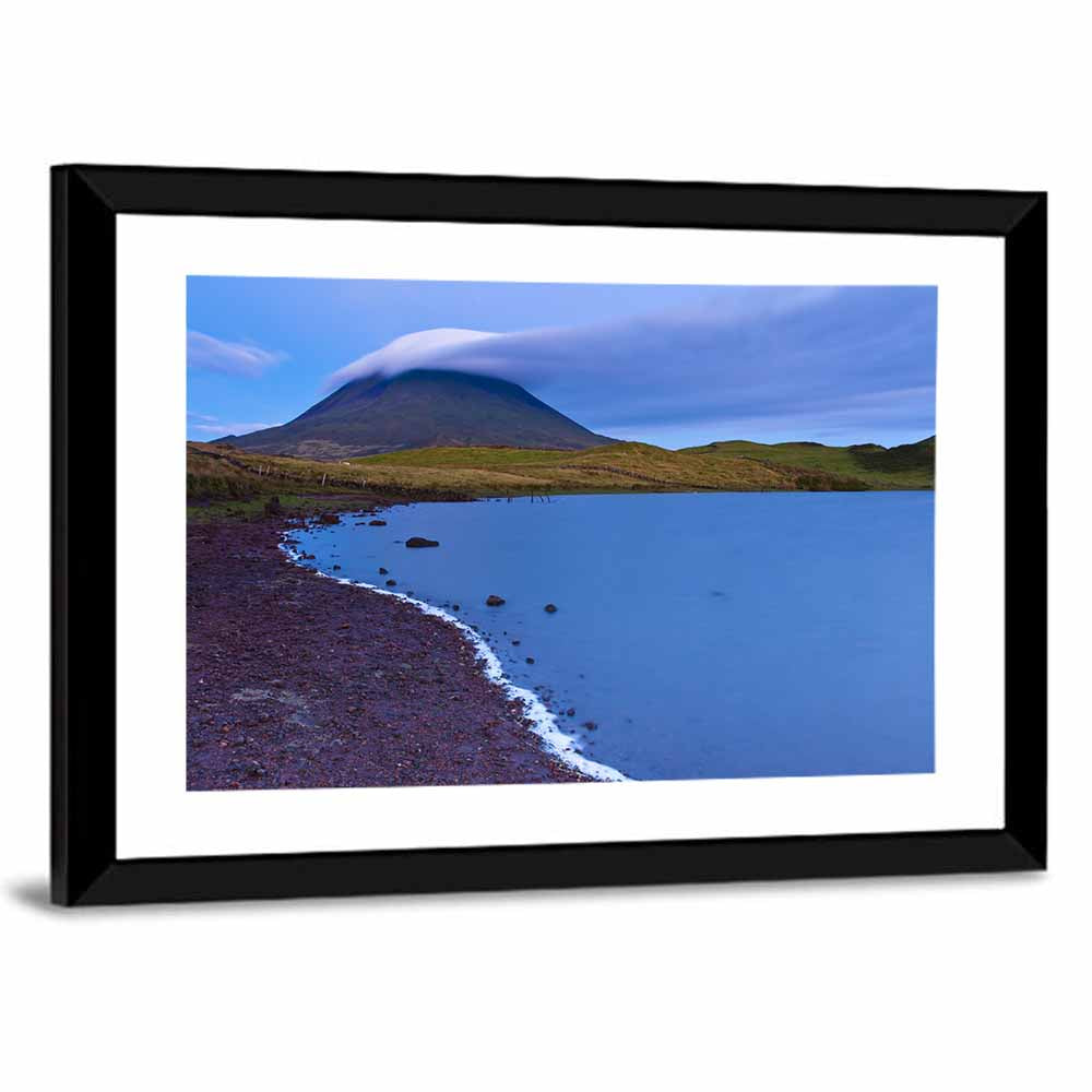 Captain Lake at Dusk Wall Art