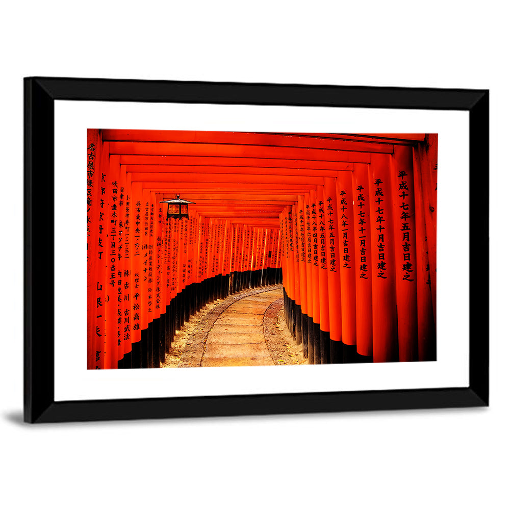 Fushimi Inari Torii Path, Kyoto Wall Art