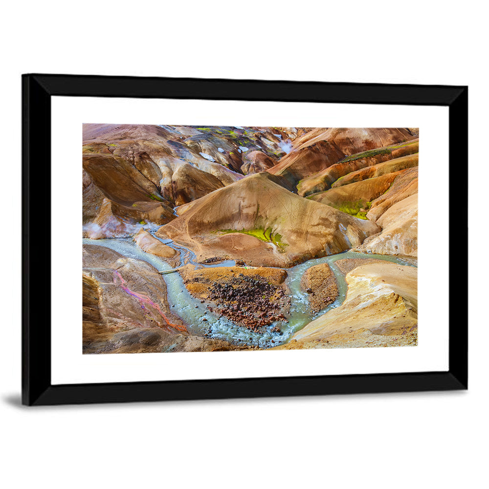 Kerlingarfjöll Geothermal Landscape Wall Art